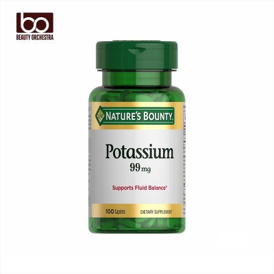 Picture of Nature's Bounty Potassium 99mg Supports Fluid Balance and Muscle Activity 100 Vegetarian Caplets
