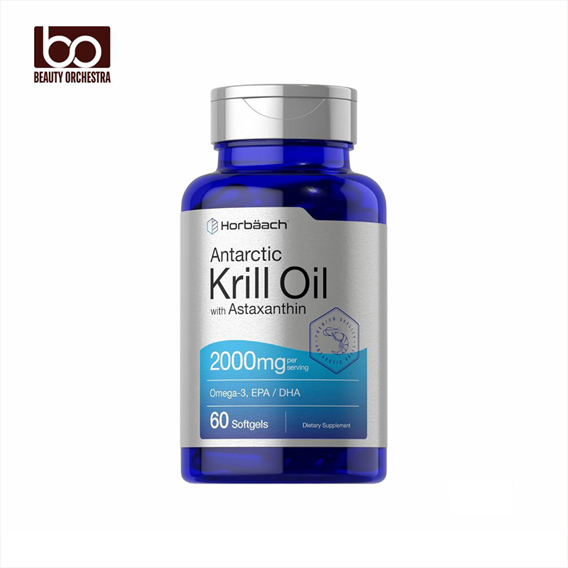 Picture of Horbaach Antarctic Krill Oil 2000mg 60 Softgel Capsules