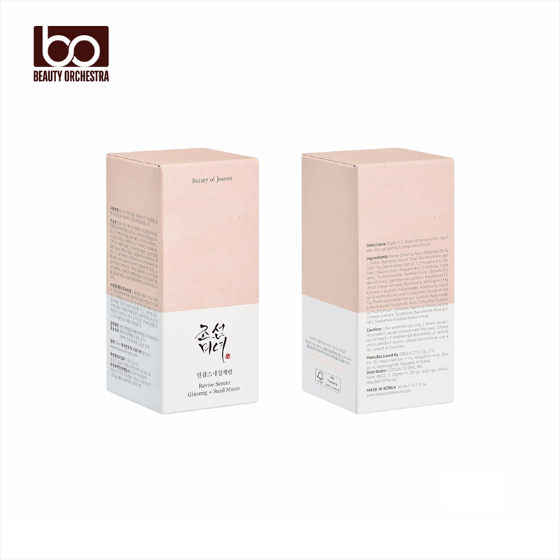 Picture of Beauty of Joseon Revive Snail Mucin Ginseng Serum Hydrating Peptide Facial Moisturizer Dark Spot Acne Scar Remover 30ml