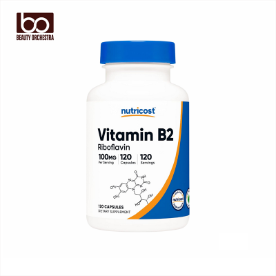 Picture of Nutricost Vitamin B2 (Riboflavin) 100mg 120 Capsules
