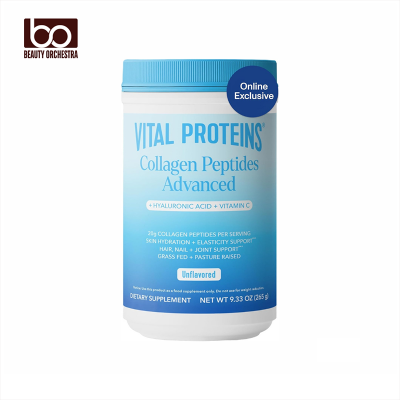 Picture of Vital Proteins Collagen Peptides Powder Advanced with Hyaluronic Acid & Vitamin C, Collagen Supplements, Unflavored - 265 gm