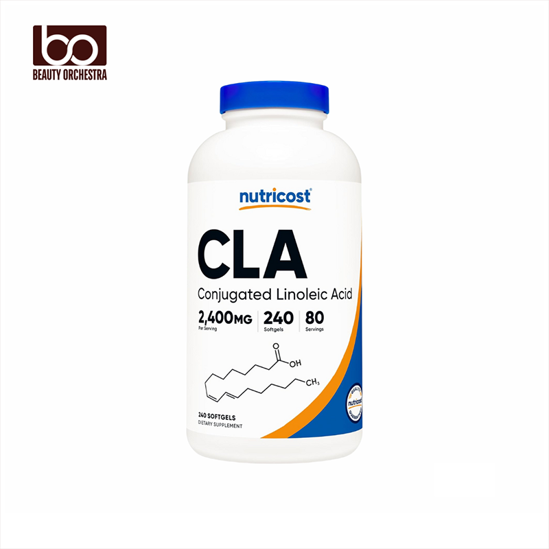 Picture of Nutricost CLA (Conjugated Linoleic Acid) 800mg, 240 Softgels