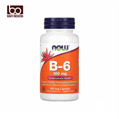Picture of Now B-6 100mg 100 Capsules
