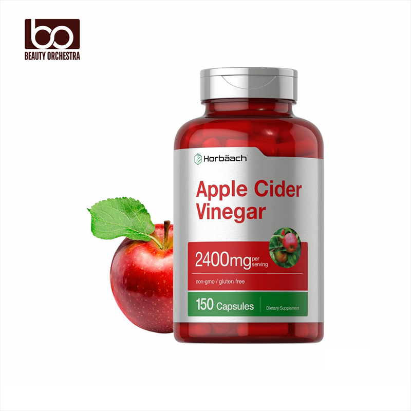 Picture of Horbaach Apple Cider Vinegar Capsules 2400mg 150 Capsules