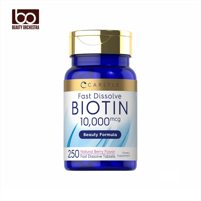 Picture of Carlyle Biotin 10000mcg 250 Fast Dissolve Tablets