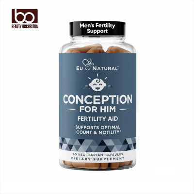 Picture of Eu Natural Conception For Him – Fertility Supplements for Men, Male Fertility Booster & Prenatal – 60 Veg Soft Capsules