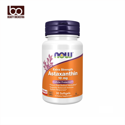 Picture of NOW Astaxanthin 10mg Extra Strength 30 Softgels