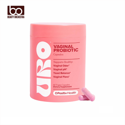 Picture of URO Vaginal Probiotics for Women pH Balance with Prebiotics & Lactobacillus Probiotic Blend - Vaginal Health Supplement 60 Capsules