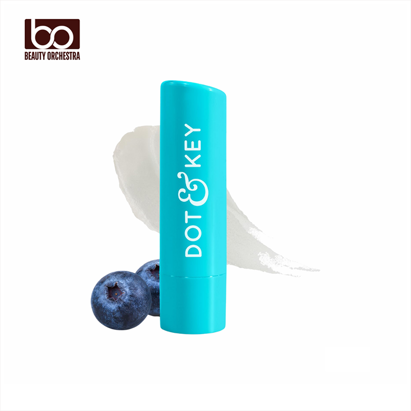 Picture of Dot & Key Barrier Repair Hydrating Lip Balm SPF 50 Blueberry Bliss Repairs Damaged Lip Barrier Non Tinted4.5 gm