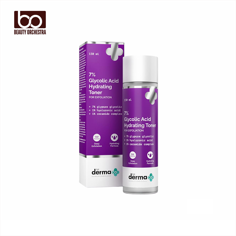 Picture of The Derma Co 7% Glycolic Acid Hydrating Toner 150ml