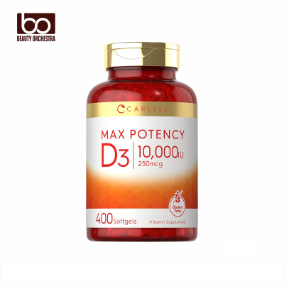 Picture of Carlyle Vitamin D 10000IU 400 Softgels Max Potency