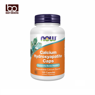 Picture of NOW Calcium Hydroxyapatite Caps Supports Bone Health 120 Capsules