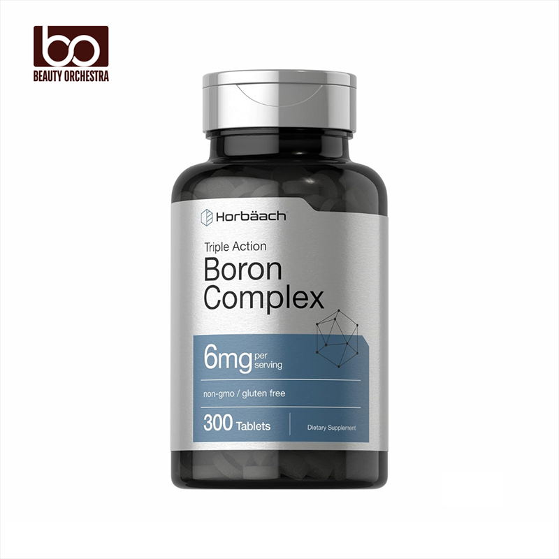 Picture of Horbaach Triple Boron Complex 6 mg Supplement 300 Tablets
