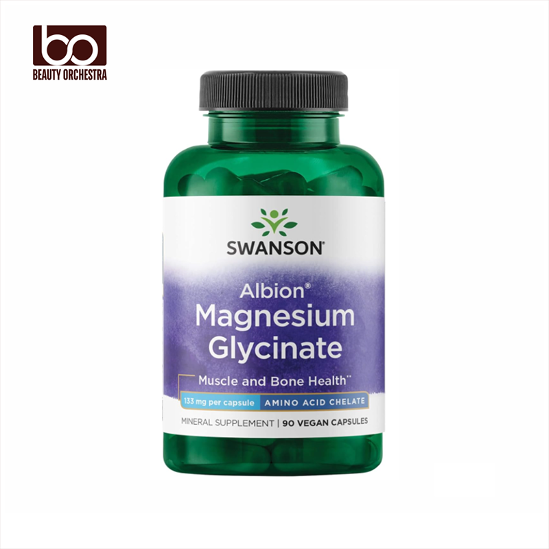 Picture of Swanson Albion Magnesium Glycinate 133 mg - 90 Capsules