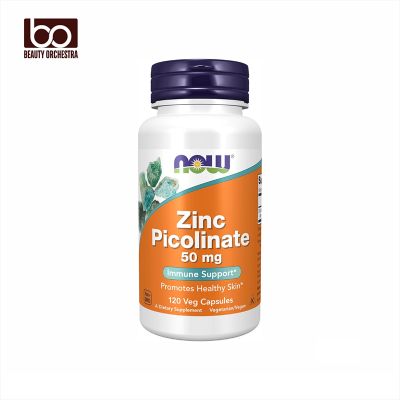 Picture of NOW Zinc Picolinate 50 mg Supports Enzyme Functions Immune Support 120 Veg Capsules