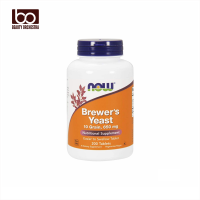 Picture of NOW Foods Brewer's Yeast Supplement 650mg 200 Tablets per Bottle Nutritional Supplement