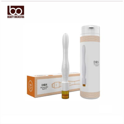 Picture of DRS Derma Stamp Derma roller System Efficient System For Anti -Ageing Skin Regeneration Skin Tighten & Collagen Stimulation Therapy | Not adjustable | 40 Needles