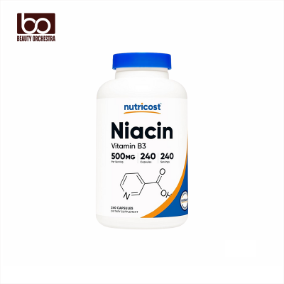 Picture of Nutricost Niacin (Vitamin B3) 500mg, 240 Capsules