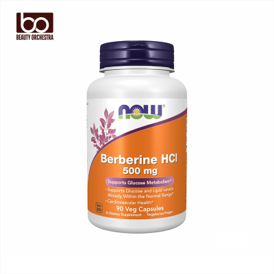 Picture of NOW Berberine HCL 500 mg Supports Glucose Metabolism 90 Veg Capsules