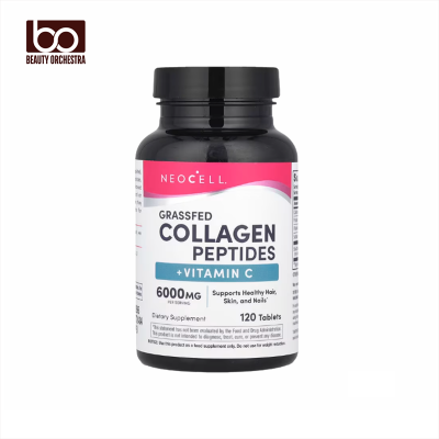 Picture of NeoCell, Grassfed Collagen Peptides + Vitamin C, 120 Tablets