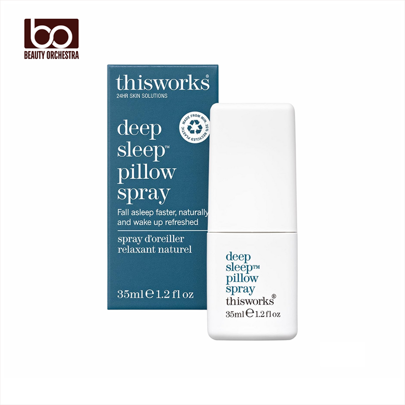 Picture of THISWORKS Deep Sleep Pillow Spray – Fast-Acting Natural Formula with Lavender for Relaxation and Restful Sleep – 35 ml
