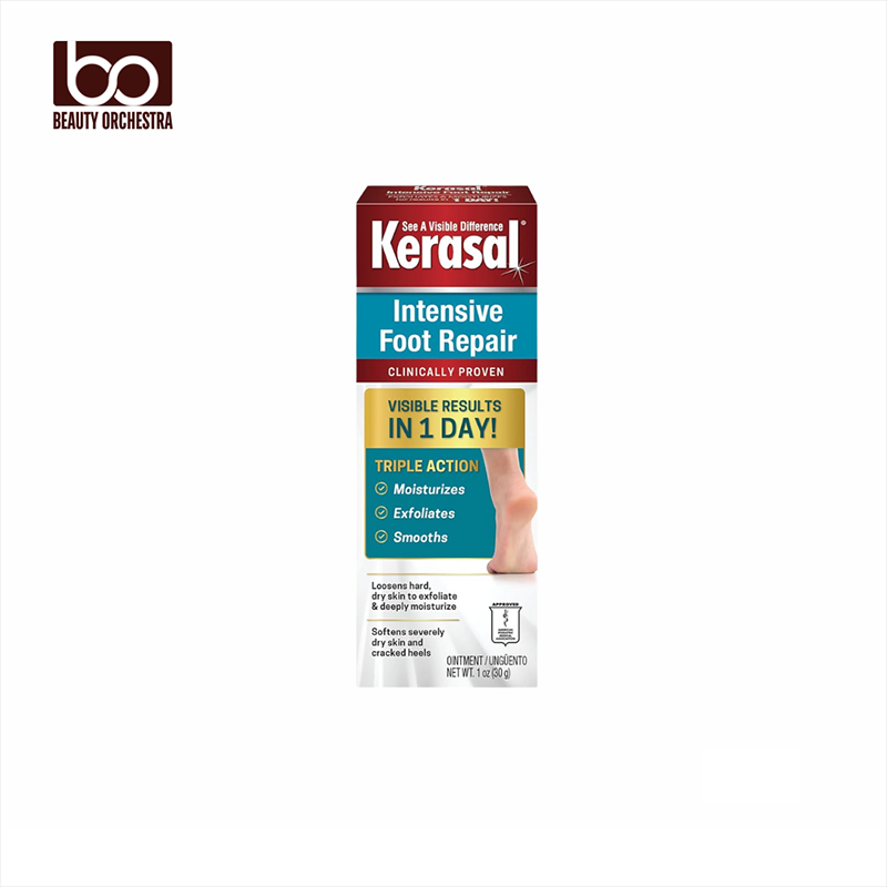 Picture of Kerasal Intensive Foot Repair Skin Healing Ointment for Cracked Heels and Dry Feet 1 oz 30 g