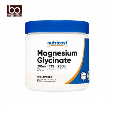Picture of Nutricost Magnesium Glycinate Powder (250 Grams) (Unflavored)