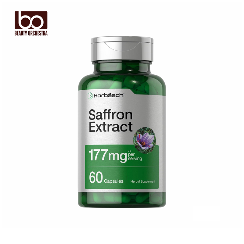 Picture of Horbaach Saffron Extract 177 mg for Women and Men 60 Capsules