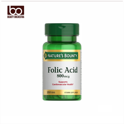 Picture of Nature's Bounty Folic Acid 800mcg - 250 Tablet