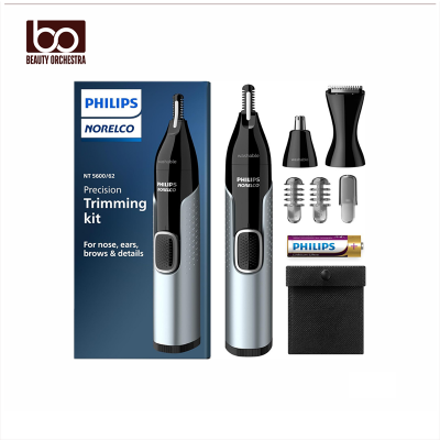 Picture of Norelco Philips Nose Trimmer 5000 for Nose, Ears, Eyebrows Trimming Kit