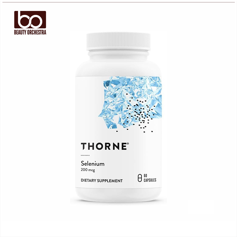 Picture of THORNE Selenium 200 mcg Selenium Supplement for Antioxidant Support - 60 Capsules