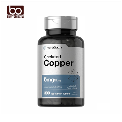 Picture of Horbaach Chelated Copper Supplement 6mg 300 Tablets