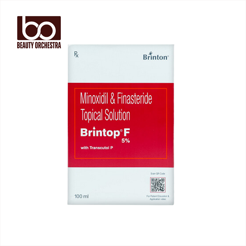 Picture of Brinton Brintop F 5% Minoxidil & Finasteride Topical Solution with Transcutol P - 100ml