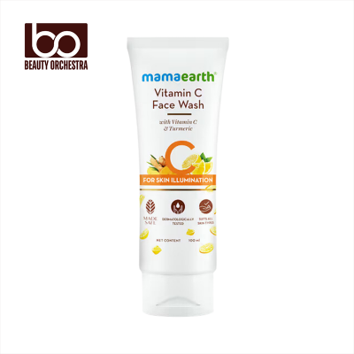 Picture of Mamaearth Vitamin C Face Wash for Women 100 Ml Natural Skin Brightening Cleanser