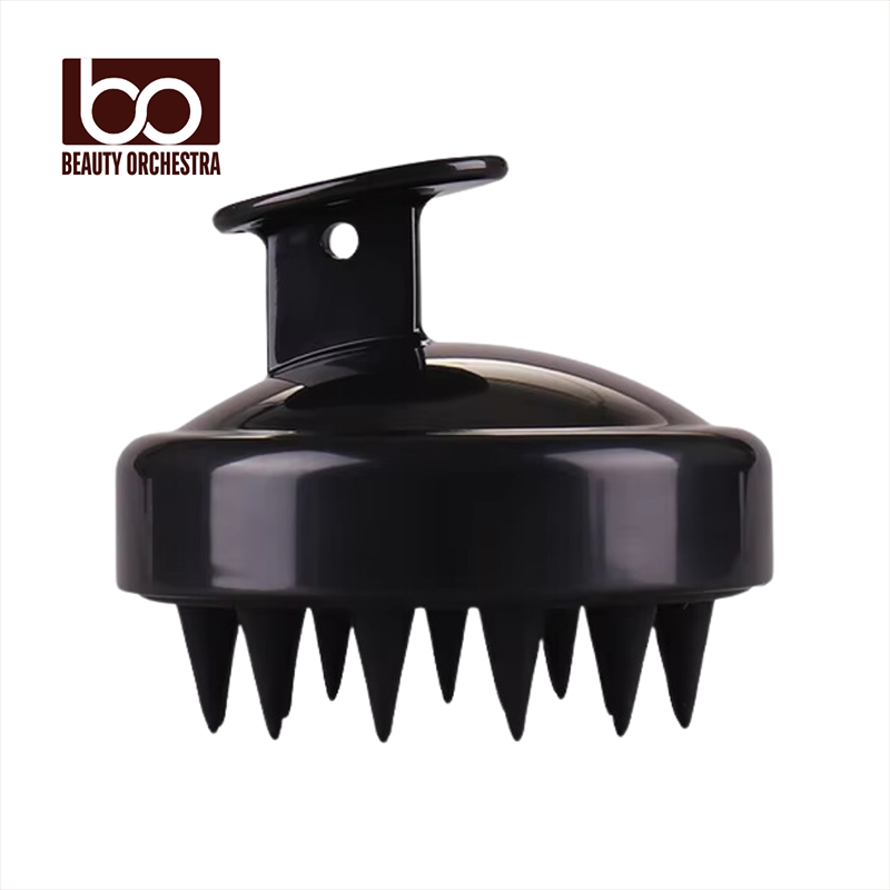 Picture of Hair Wash Brush Hair Scalp Massage Brush Silicone Head Anti Dandruff Shampoo Haircare Massager Comb (Multiple Colors)