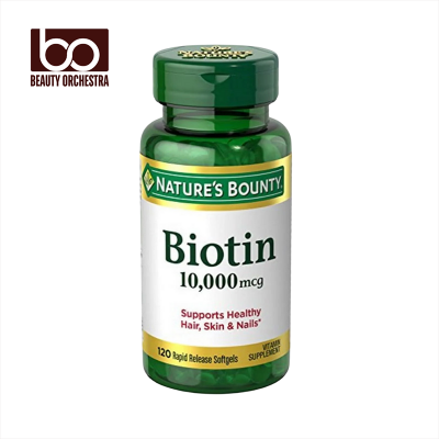 Picture of Nature's Bounty Biotin 10000mcg - 120 Softgels