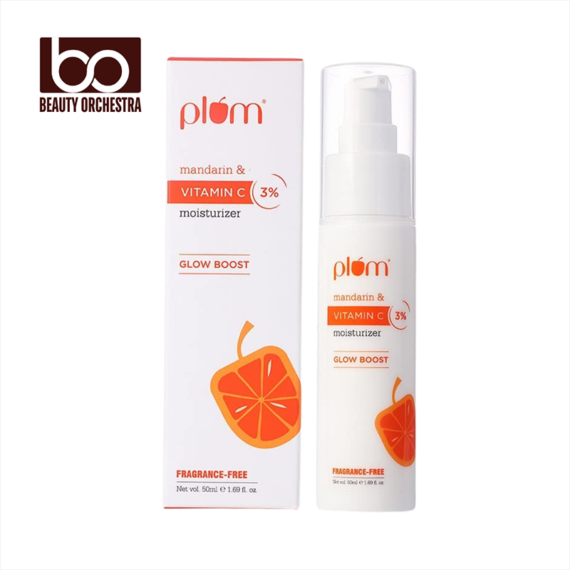 Picture of Plum 3% Vitamin C Moisturizer with Mandarin - 50ml