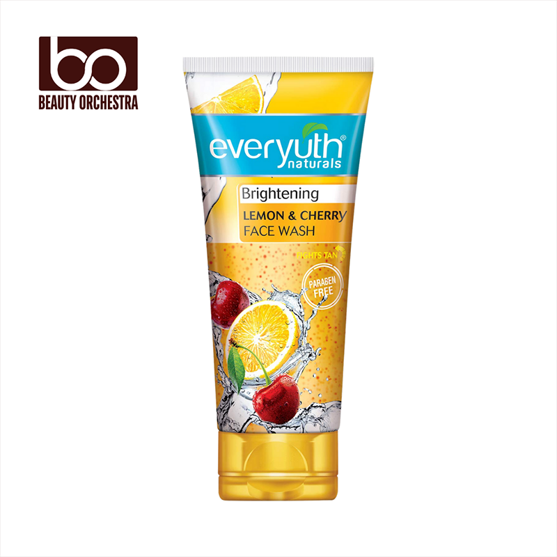 Picture of Everyuth Naturals Brightening Lemon & Cherry Face Wash - 150g