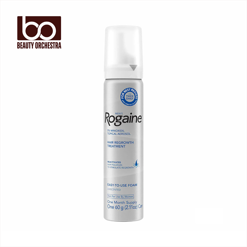 Picture of Men's Rogaine 5% Minoxidil Foam for Hair Regrowth - 1 Month Supply