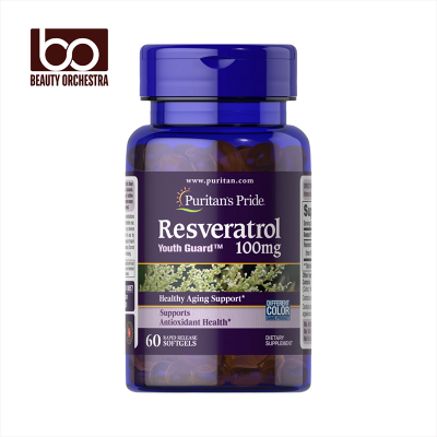 Picture of Puritan's Pride Resveratrol 100 mg - 60 Softgels