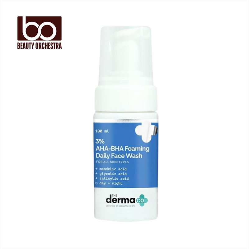 Picture of The Derma Co 3% AHA-BHA Foaming Daily Face Wash - 100ml