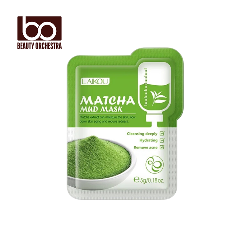 Picture of Laikou Matcha Mud Mask 5g Face Mask for Skin Care