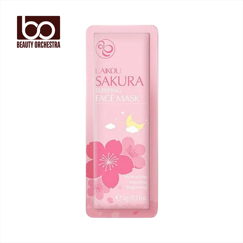 Picture of Laikou Sakura Sleeping Face Mask - 3g
