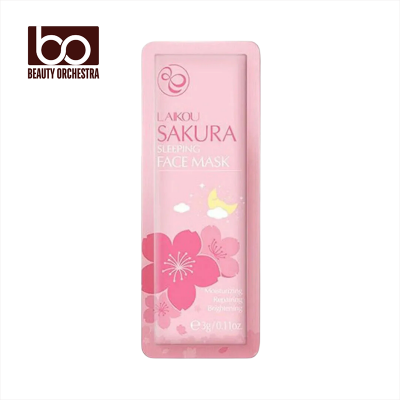 Picture of Laikou Sakura Sleeping Face Mask - 3g