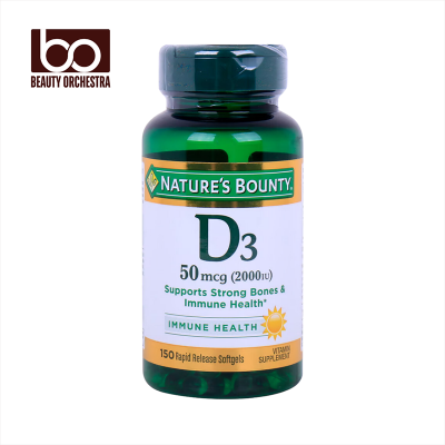 Picture of Nature's Bounty Vitamin D3 - 2000 IU - 150 Softgels (50 mcg)
