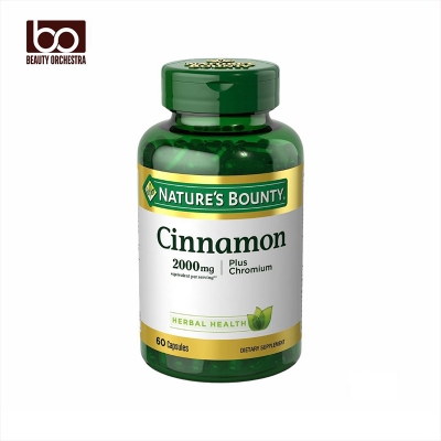 Picture of Nature’s Bounty Cinnamon Plus Chromium 2000mg - 60 Capsules