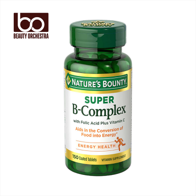 Picture of Nature’s Bounty Super B-Complex with Vitamin C & Folic Acid - 150 Tablets
