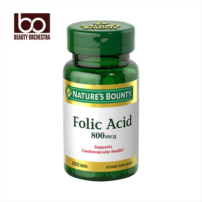 Picture of Nature's Bounty Folic Acid 800mcg - 250 Tablet - 309838214