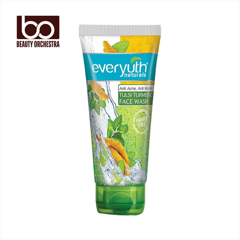 Picture of Everyuth Naturals Tulsi Turmeric Face Wash - 150g