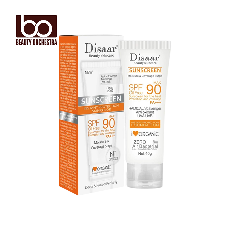 Picture of Disaar Instant UVA/UVB Protection Sunscreen SPF 90 PA+++ - 40g